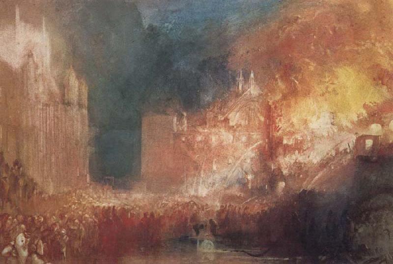 Joseph Mallord William Turner Houses of Parliament on Fire France oil painting art